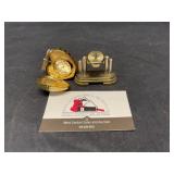 Small Brass clocks