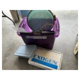 Tote of Crafting Supplies