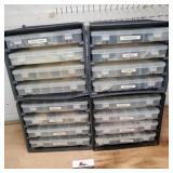 4 Cases of Electronic parts in Organizers