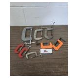 C Clamps, varies sizes