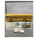 Vintage Bluebird School Bus Bank