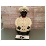 Vintage cast iron Bakerï¿½s choice coin bank
