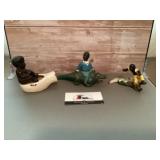 Cast iron figurines