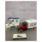 Vintage Iowa diecast banks