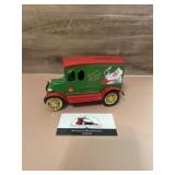 Vintage 1920 toy bank featuring Coca-Cola
