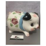 Vintage  ceramic piggy bank,