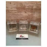 Vintage Pittsburgh corning clear glass block