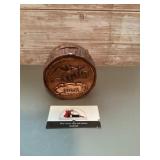 Vintage Iowa souvenir money bank