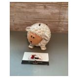 Sheep bank, ceramic pottery