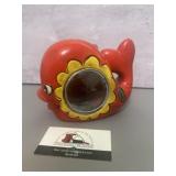 Vintage style whale piggy bank
