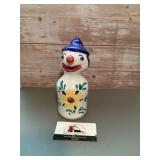 Vintage Clown piggy bank