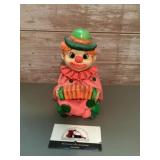 Vintage clown piggy bank