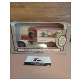 Die cast truck bank