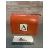 Vintage Allis-Chalmers branded mailbox