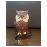 Vintage ceramic owl piggy bank