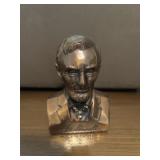 Vintage  Abraham Lincoln cast metal