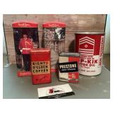 Tin coin banks