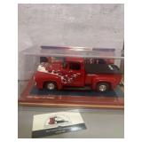 Ertl 1956 Ford F-15 Hot Rod Pickup diecast model