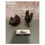 Metal coin banks