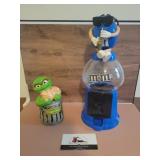 Seame street bank, m and m dispenser