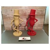 Plastic Mr. peanut Coin banks