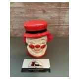 Vintage clown bank