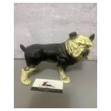Vintage Cast Iron English Bulldog Bank/Door Stop