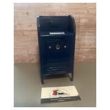 Vintage US mailbox bank