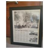 Dexter newspaper clip in frame