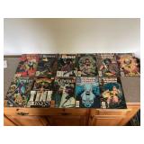 DC Batman, Catwoman and wonder woman comics