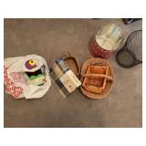 Baskets,photo albums