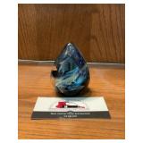 Glass Tear Drop Paperweight
