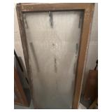 Lace inlay looking window