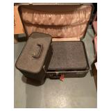 Vintage 3 piece luggage set