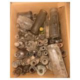 Vintage small glass bottles