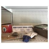 Door closer, lector stick waxer and misc
