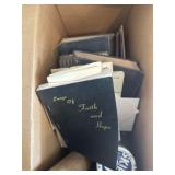 Vintage cards and books