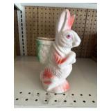 Vintage paper bunny decor