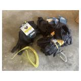 Gloves and safety glasses