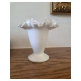 Fenton Ruffled Vase