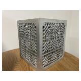 Homemade Floor Grate Hanging Light