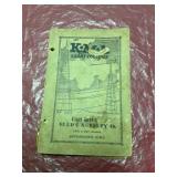 KMM Radio Shenandoah Iowa Cook book