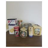 Vintage tins