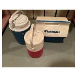 Cooler and thermoses