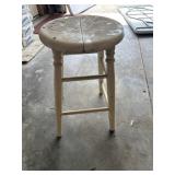 Wood stool