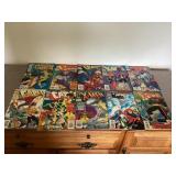 The Marvel comic assortment