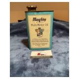 Maytag motor oil can