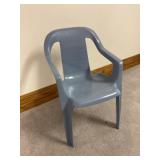 Plastic kids chair