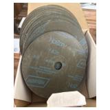 Course sand paper disc