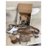 Leather tool belt, miscellaneous